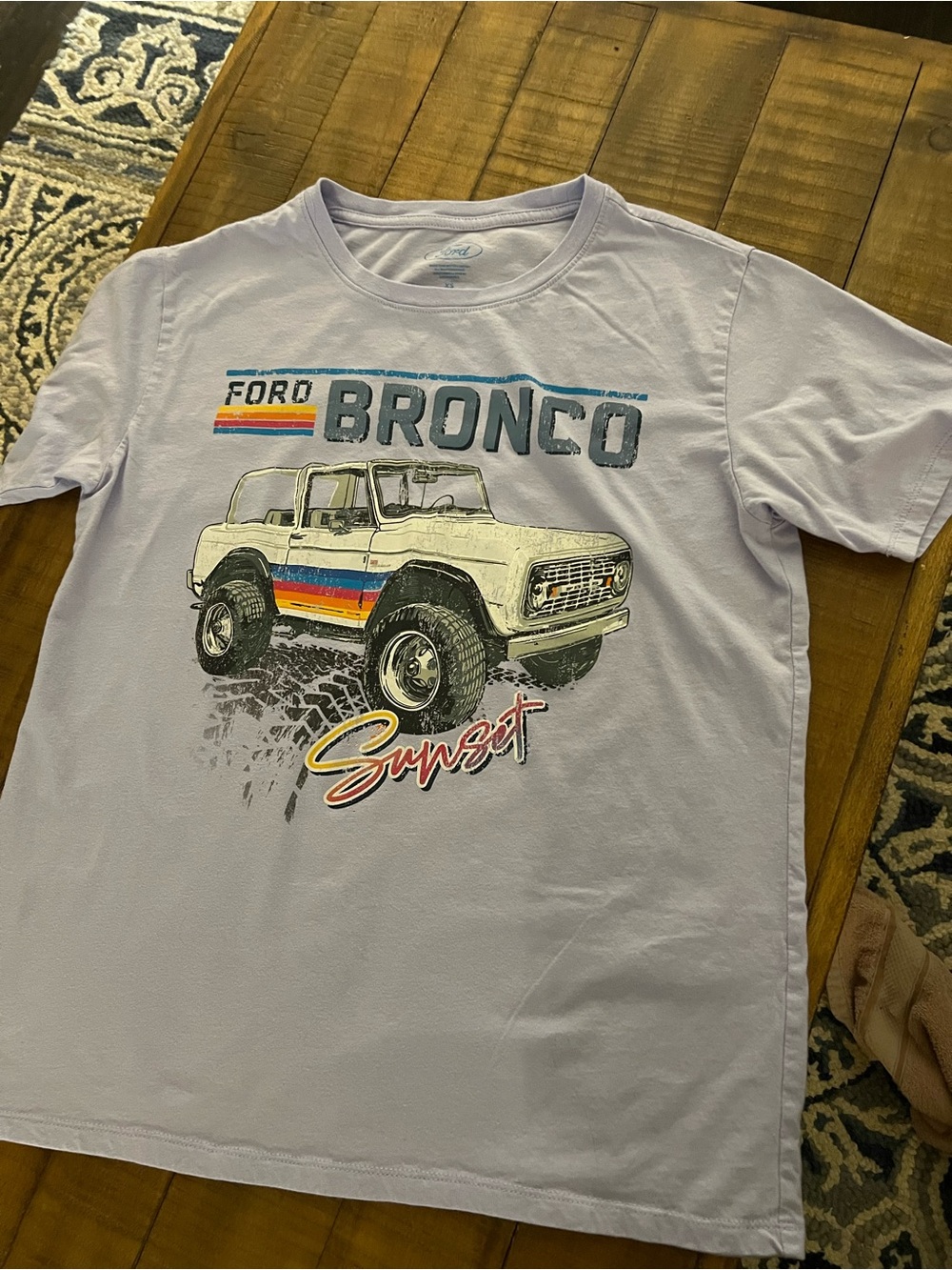 NWOT Ford Bronco T shirt size xs